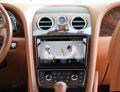 bentley flying spur and continental carplay and tesla navi android, phone capabilities showcase	