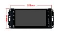 Picture of CHRYSLER 300 2008-13 7" GPS NAVI CARPLAY ANDROID AUTO 15.0 WIFI 8839