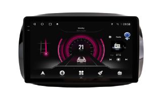 MERCEDES BENZ SMART FORTWO C453 A453 W453 2014-20 9" NAVI CARPLAY ANDROID AUTO 13.0 WIFI RADIO 9830