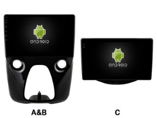 CITROEN C1 2014-24 9" RADIO NAVI BT ANDROID 13.0 WIFI CARPLAY 9441