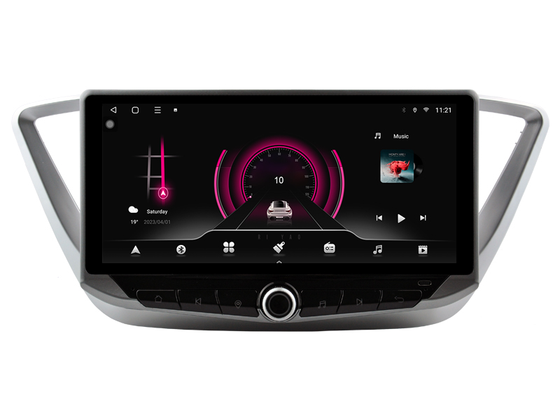 Hyundai Accent Verna 2017-20 Navi Android CarPlay OEM Radio @ IBA