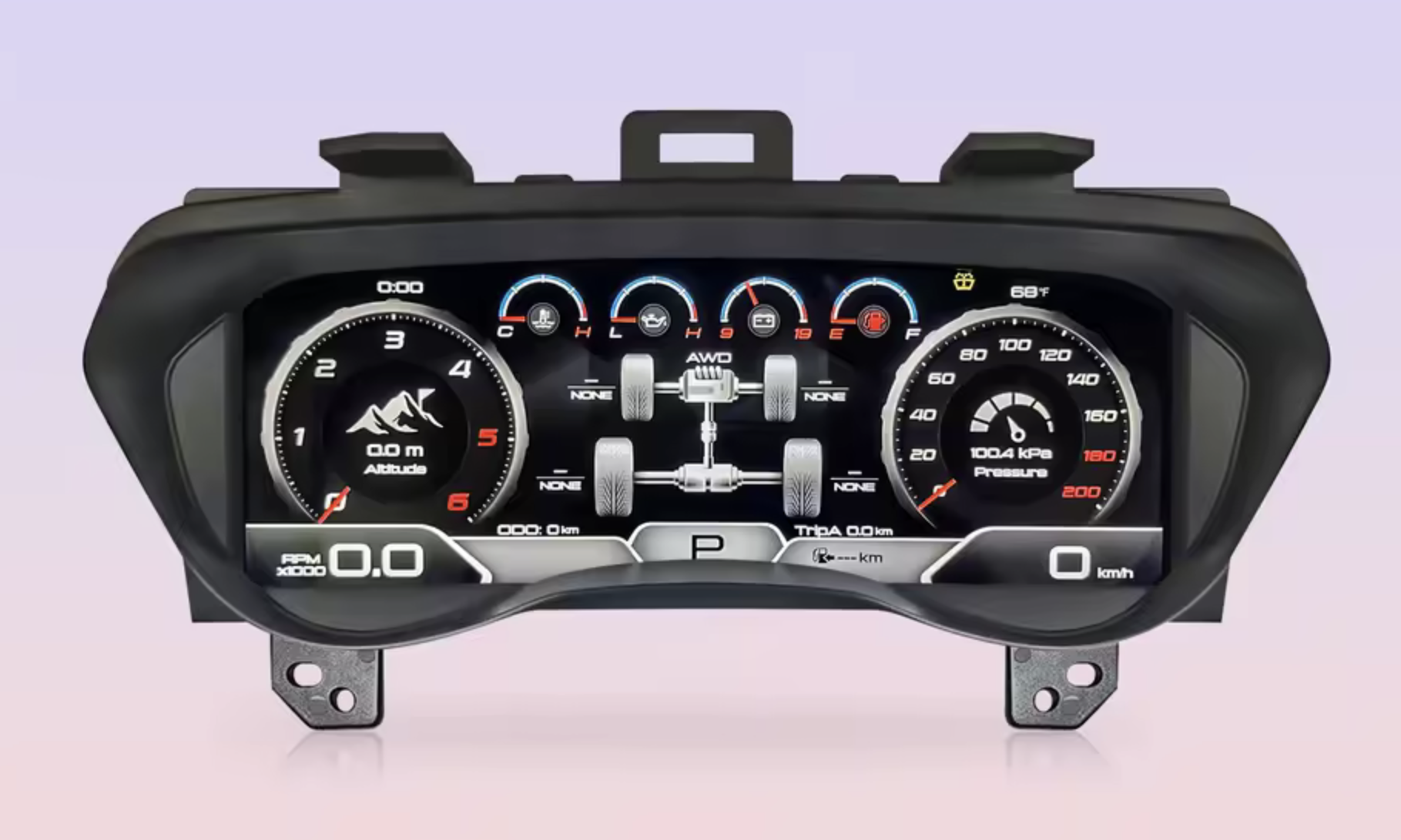 Iceboxauto | Ford Ranger Everest 2016-20 Digital cockpit display systems.