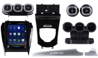 MERCEDES BENZ C GLC CLASS W205 X253 TESLA NAVI ANDROID 13.0 8CORE CARPLAY