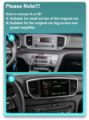 Picture of KIA SPORTAGE 2019-21 9" RADIO DVD NAVI BT ANDROID 15.0 CARPLAY  WIFI 9600