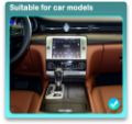 Picture of MASERATI QUATTROPORTE 2013-16 10.5" NAVI ANDROID 13.0 8CORE CARPLAY HV3966