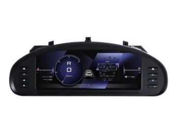 PEUGEOT 407 2004-11 12.3" DIGITAL COCKPIT DASHBOARD SPEEDOMETER CLUSTER DISPLAY CARPLAY ANDROID AUTO YB3030