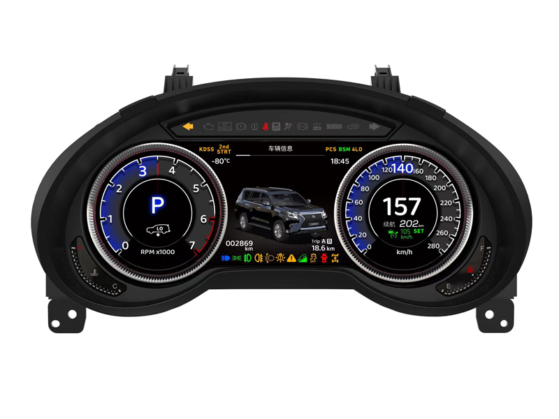Lexus GX460 2009-20 LCD Digital Speedometer Cockpit Panel @ IBA