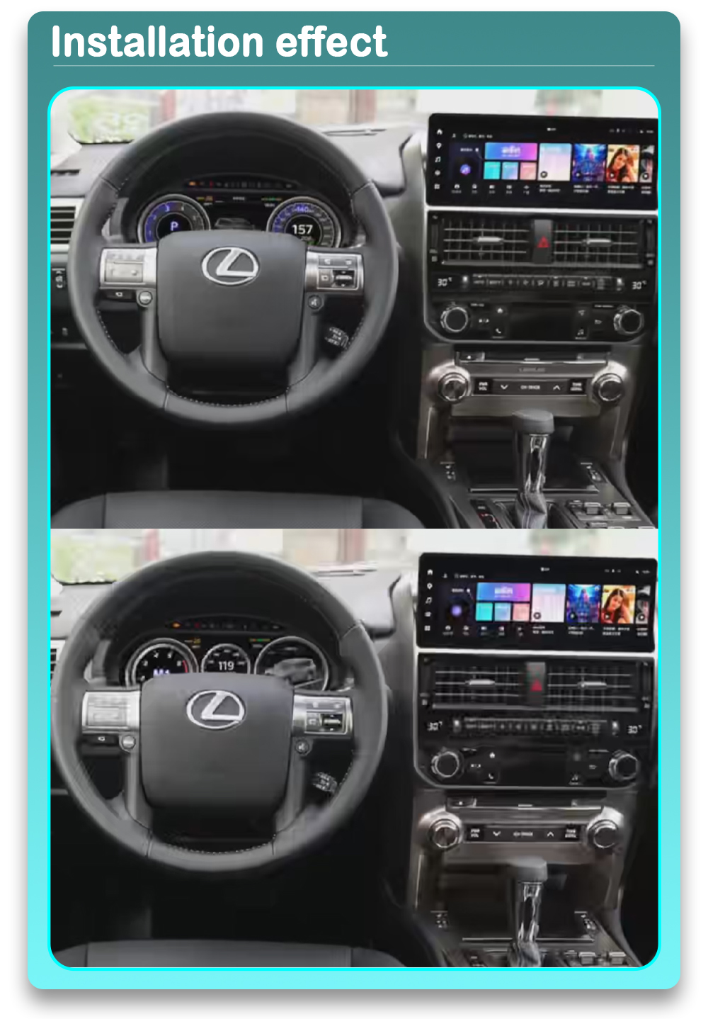 Lexus GX460 2009-20 LCD Digital Speedometer Cockpit Panel @ IBA