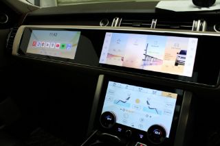 RANGE ROVER SPORT 2013-18 L494 DUAL 2 x 12.3" GPS ANDROID 13.0 WIFI CARPLAY