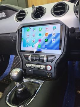 FORD MUSTANG 2013-18 9" TESLA GPS NAVI BT ANDROID 13.0 WIFI CARPLAY