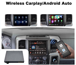 DODGE UCONNECT WIRELESS APPLE CARPLAY ANDROID AUTO MMI BOX