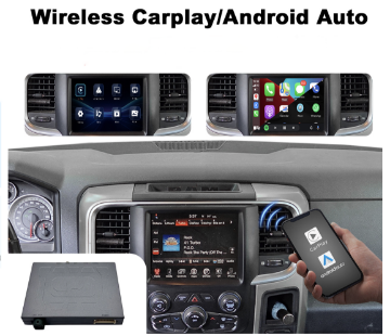 DODGE UCONNECT WIRELESS APPLE CARPLAY ANDROID AUTO MMI BOX