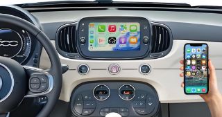 FIAT 500 2016-20 UCONNECT WIRELESS APPLE CARPLAY ANDROID AUTO MMI BOX